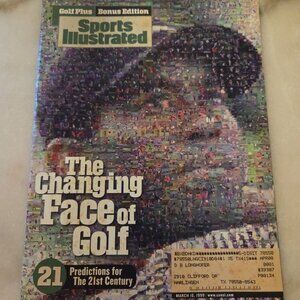 1998 Sports Illustrated Magazine with Tiger Woods   "The Changing Face of Golf"